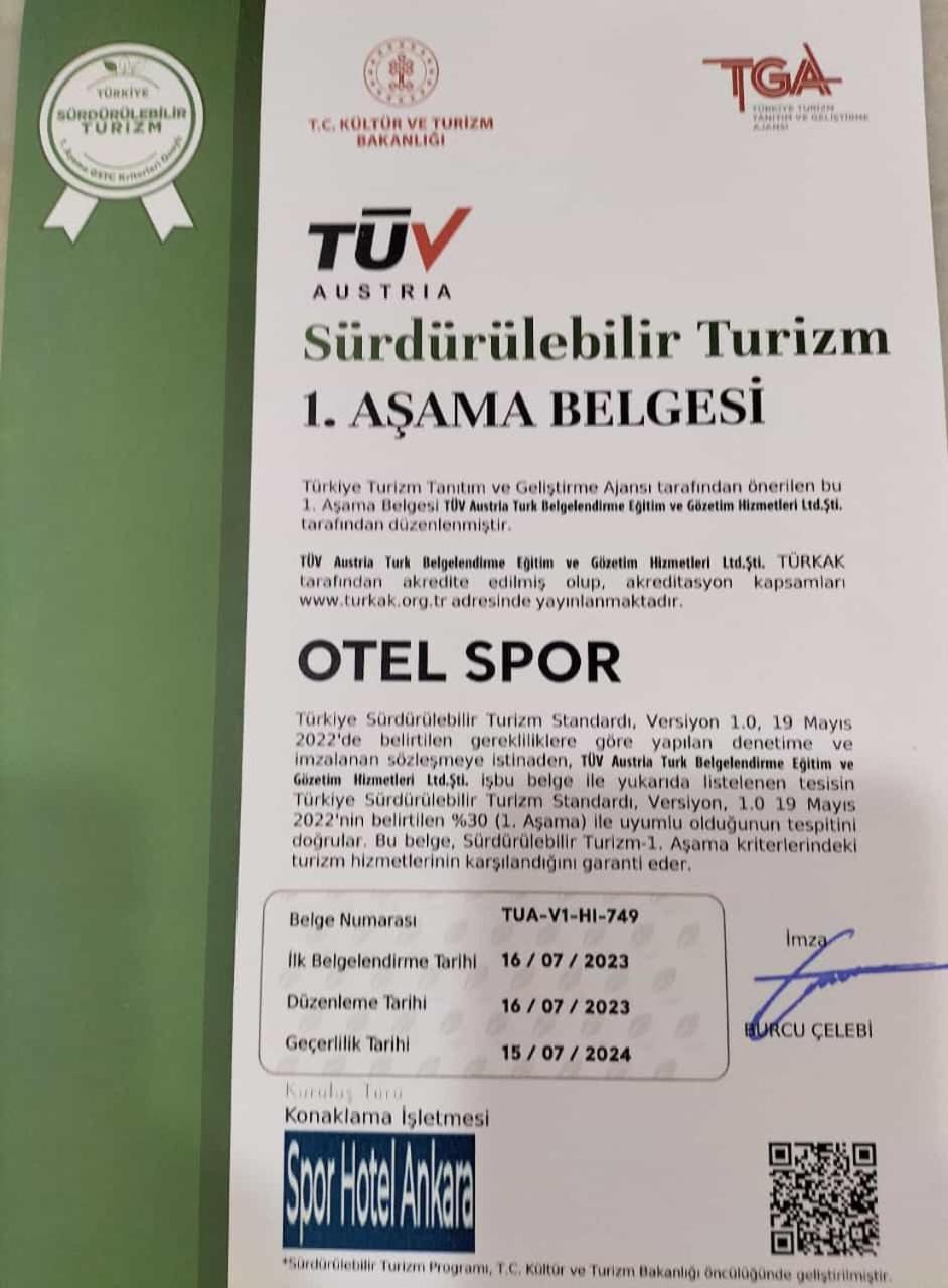 Hotel Spor Ankara